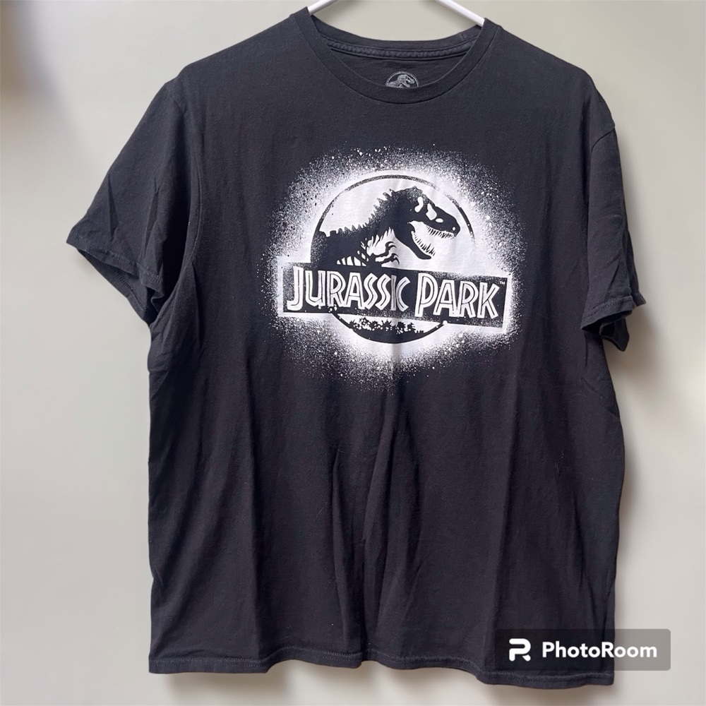 Jurassic Park Dark Gray Men’s T-shirt